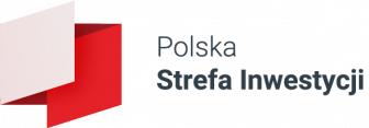 logo Polska Strefa Inwestycji zawiera barwy Rzeczypospolitej